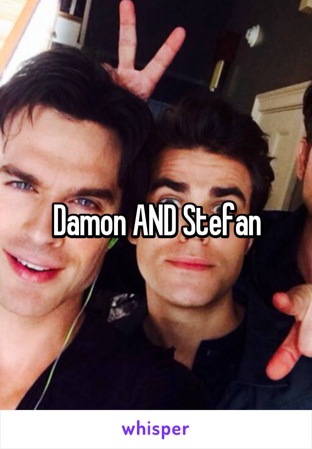 Damon AND Stefan