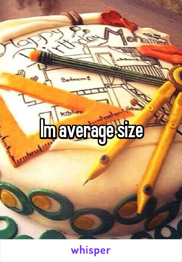 Im average size