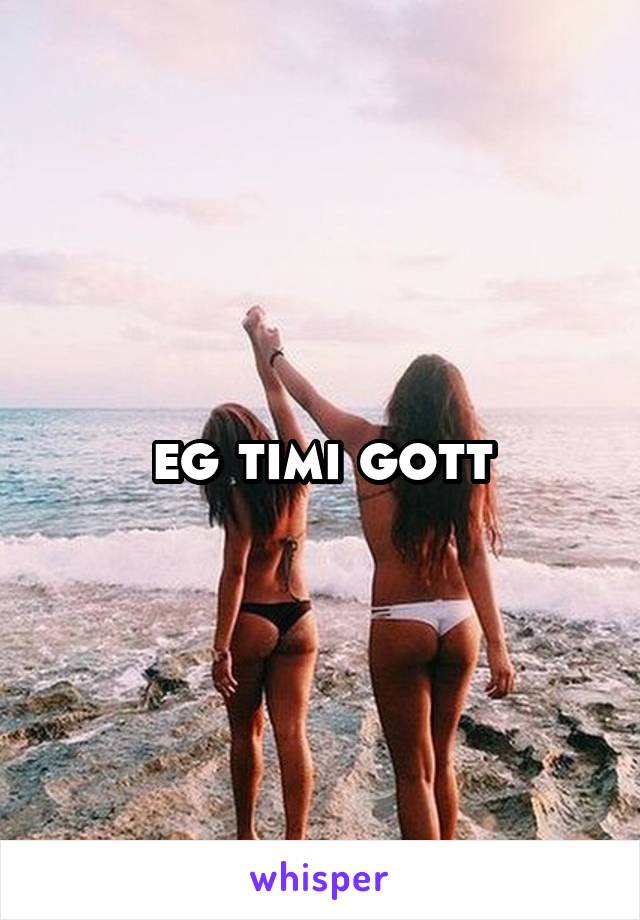 eg timi gott