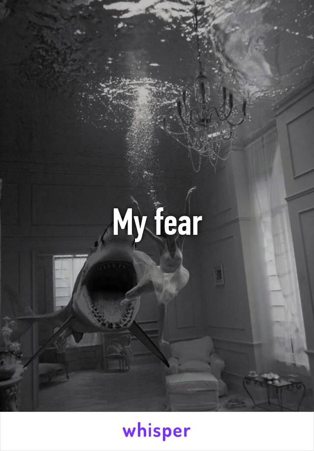 My fear