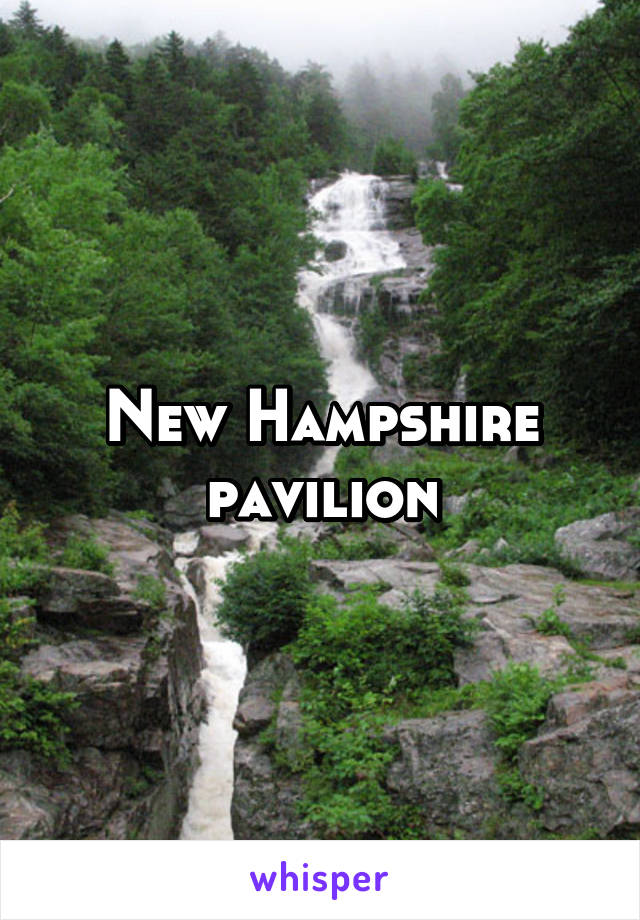 New Hampshire pavilion