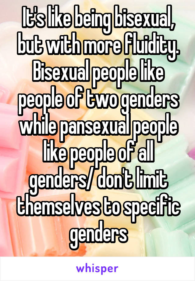 What is pansexual