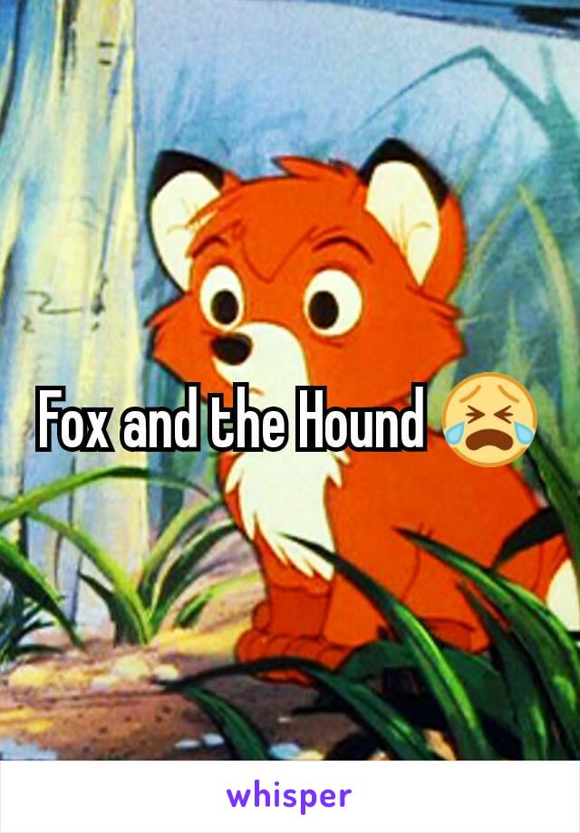 Fox and the Hound 😭