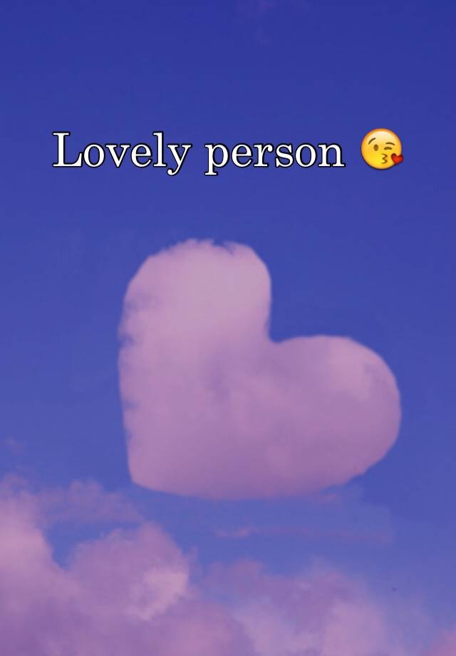 lovely-person