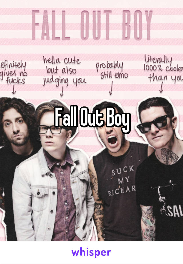 Fall Out Boy
