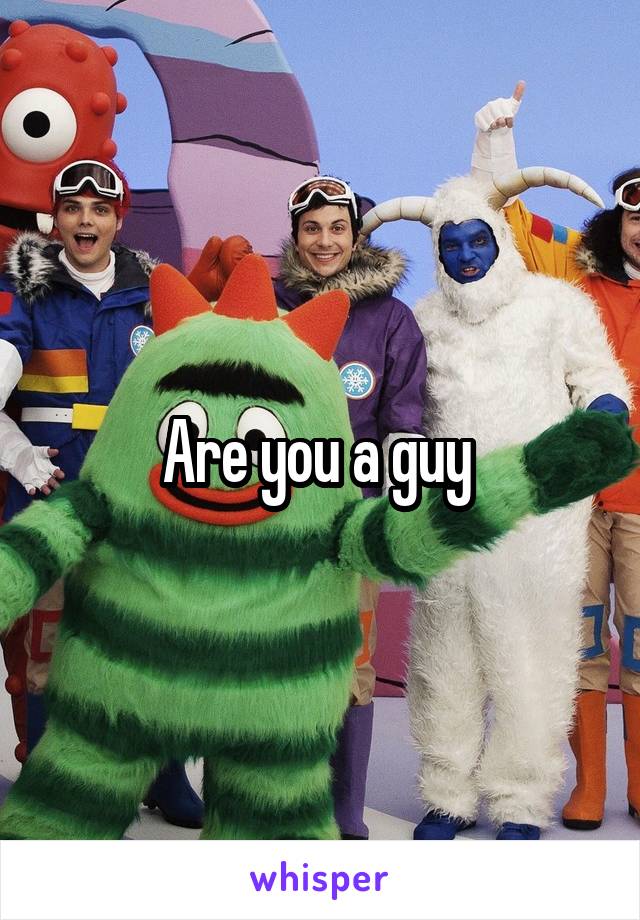 Are you a guy 