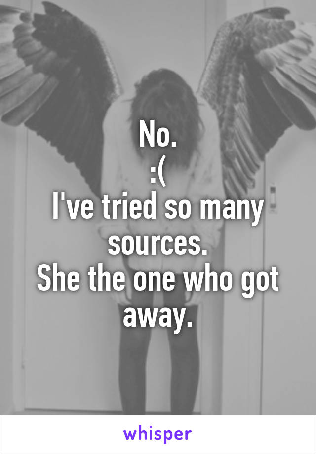 No.
:(
I've tried so many sources.
She the one who got away.