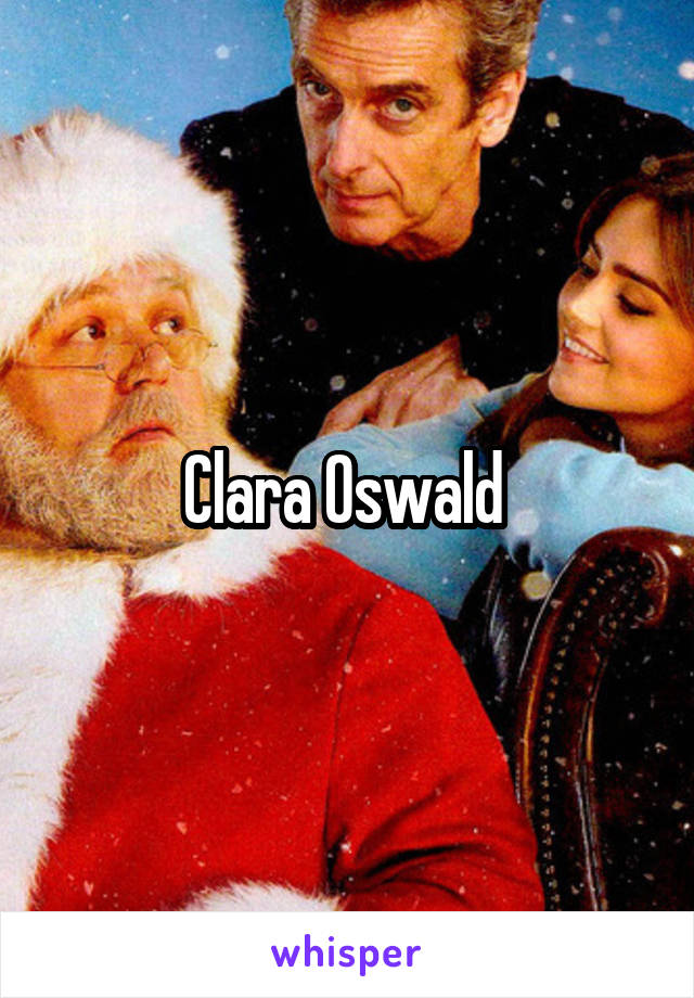 Clara Oswald 