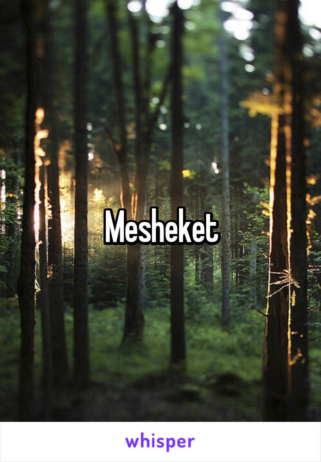 Mesheket