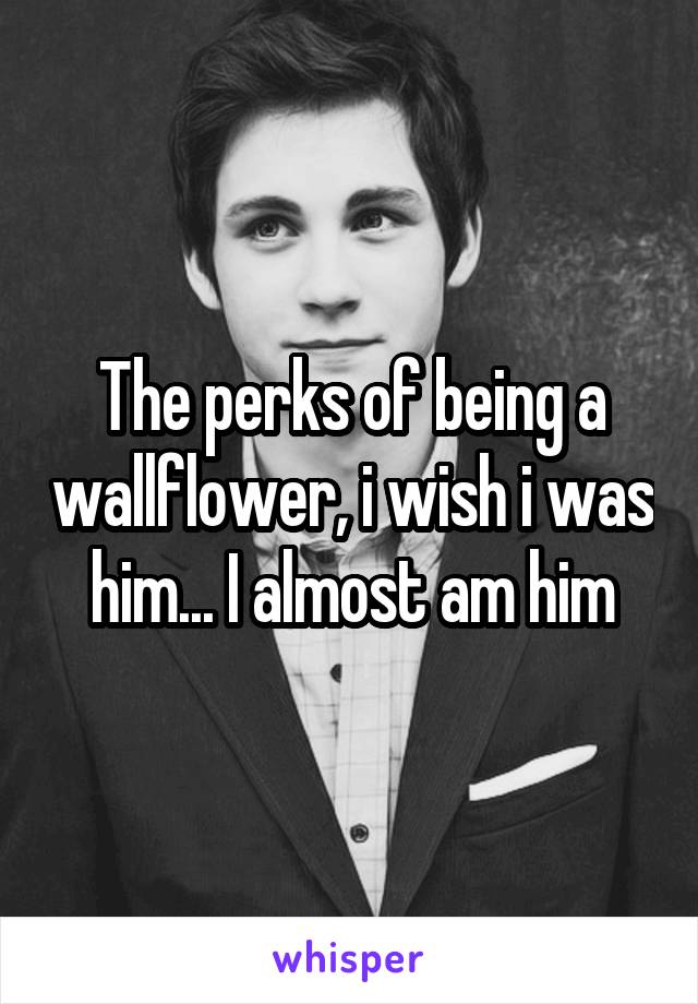 The perks of being a wallflower, i wish i was him... I almost am him