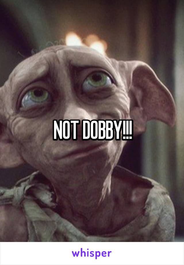 NOT DOBBY!!!