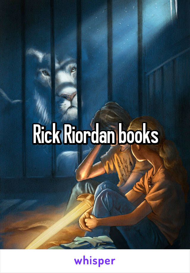 Rick Riordan books