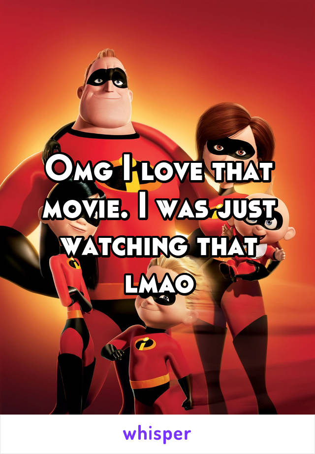 Omg I love that movie. I was just watching that lmao