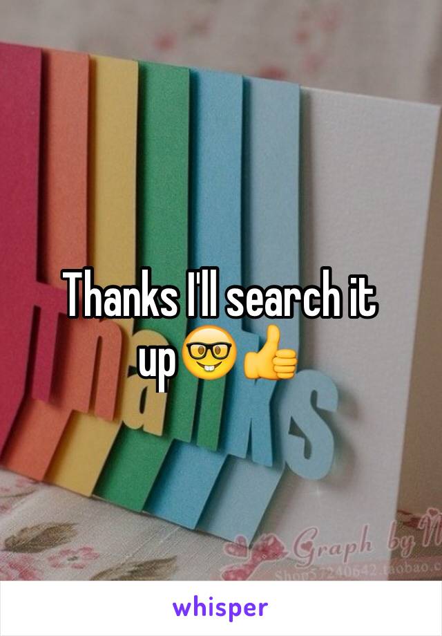 Thanks I'll search it up🤓👍