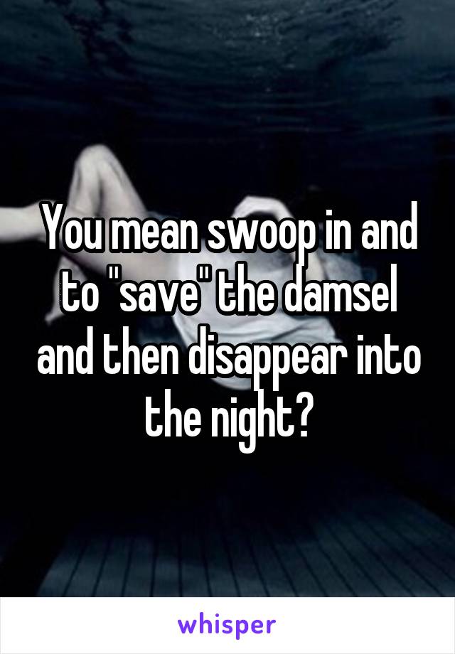 you-mean-swoop-in-and-to-save-the-damsel-and-then-disappear-into-the