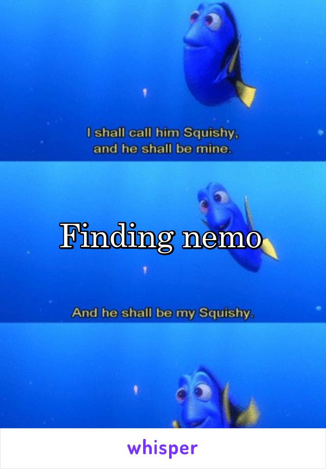 Finding nemo 
