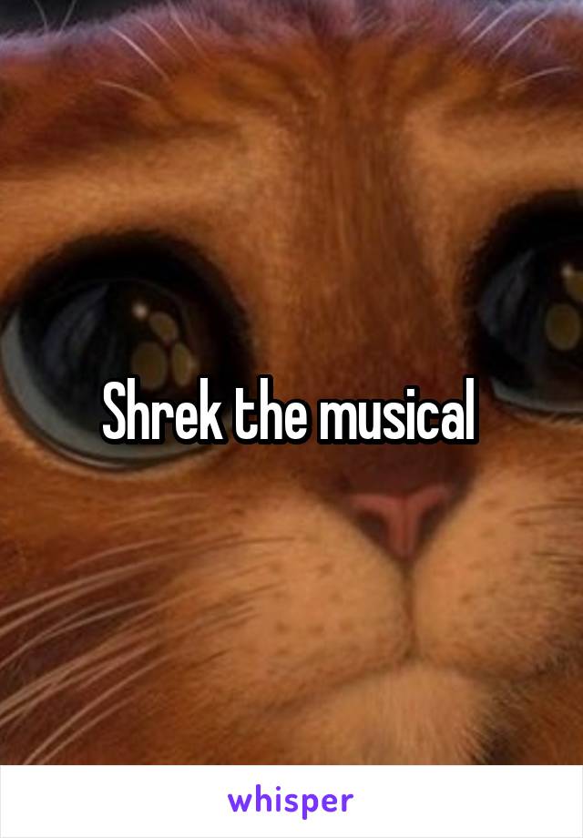 Shrek the musical 