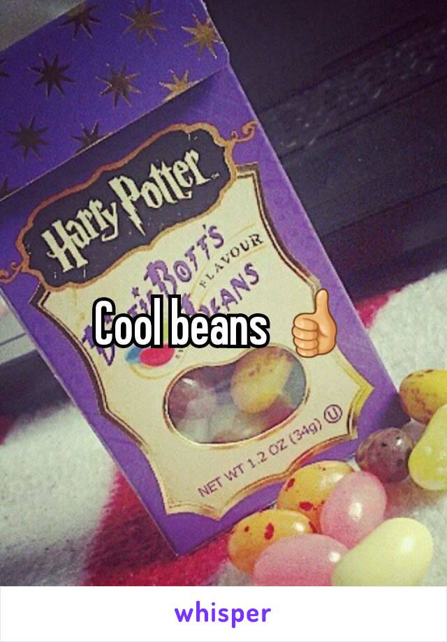 Cool beans 👍