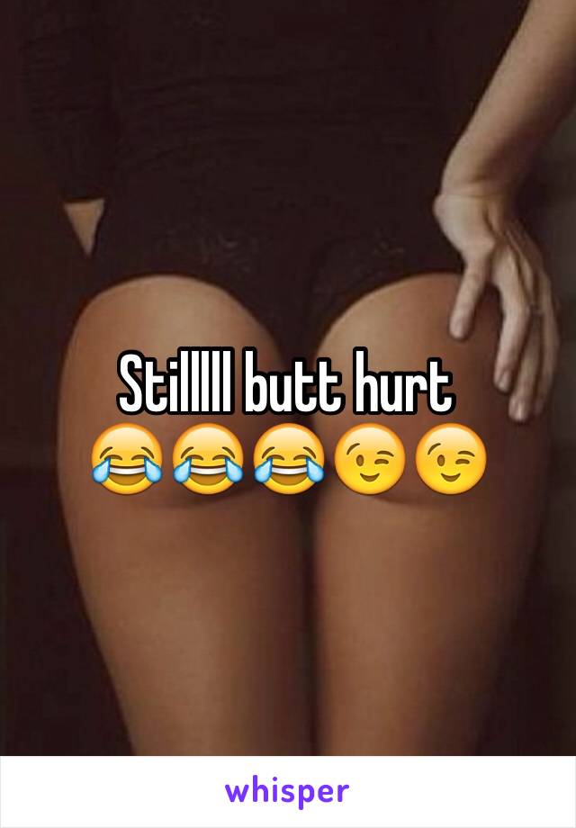 Stilllll butt hurt
😂😂😂😉😉