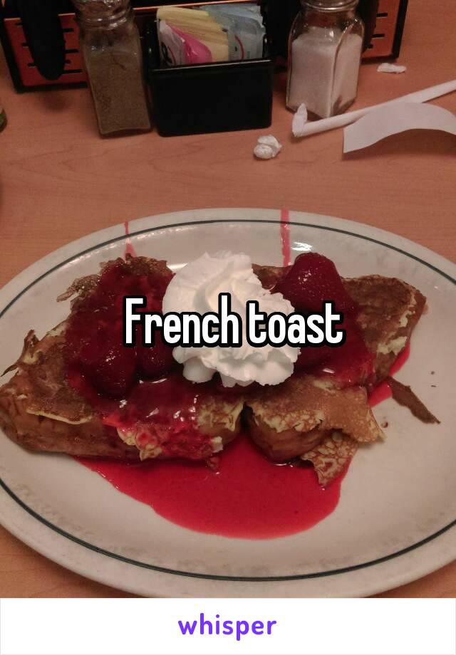  French toast