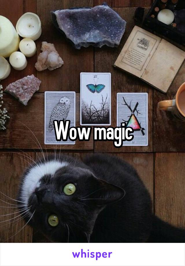 Wow magic