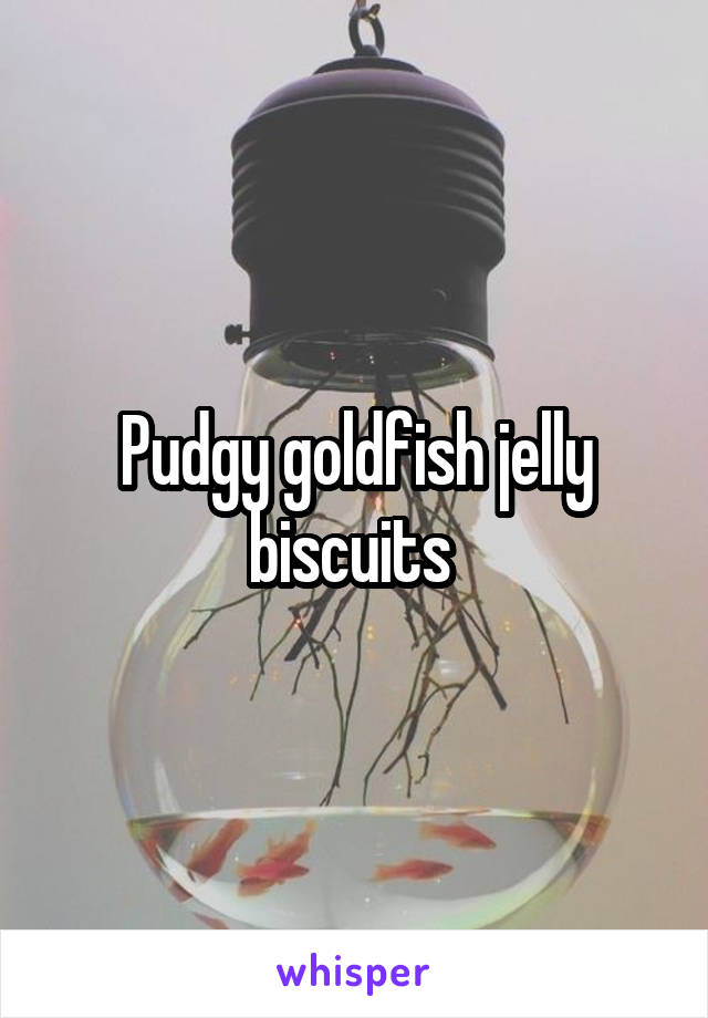 Pudgy goldfish jelly biscuits 