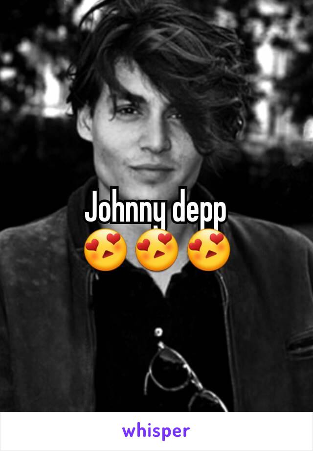 Johnny depp 😍😍😍