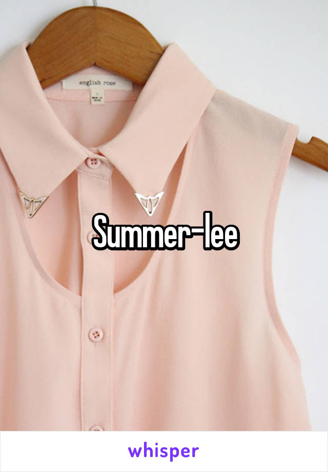 Summer-lee