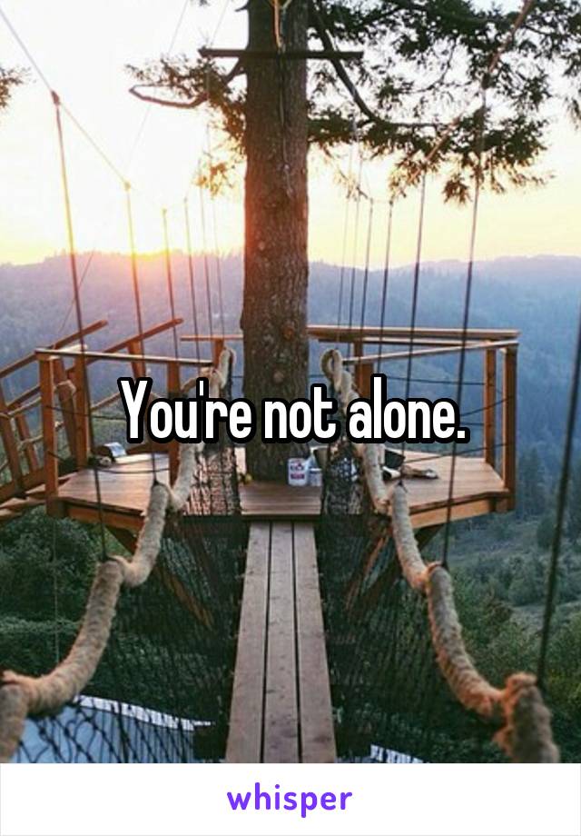 You're not alone.