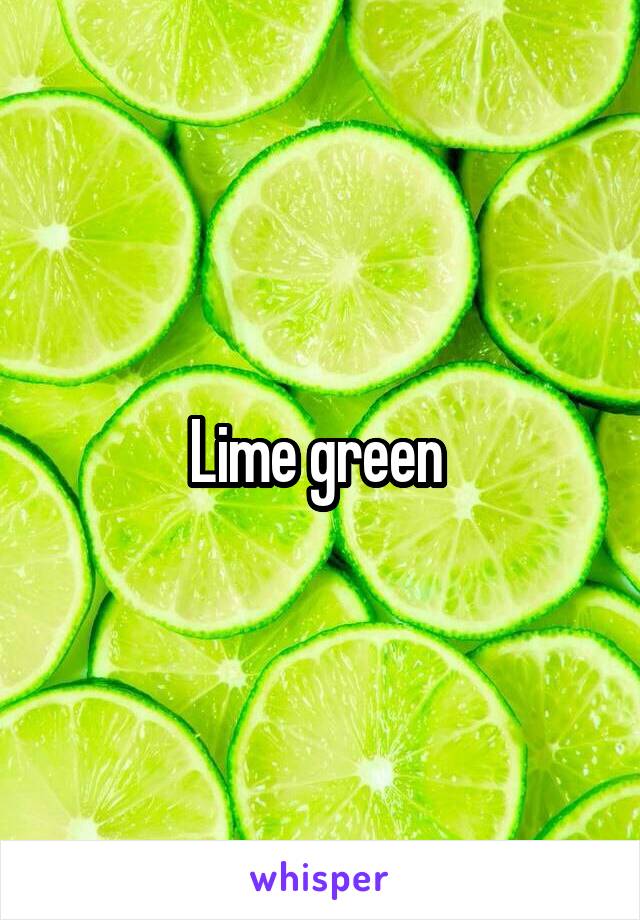 Lime green 