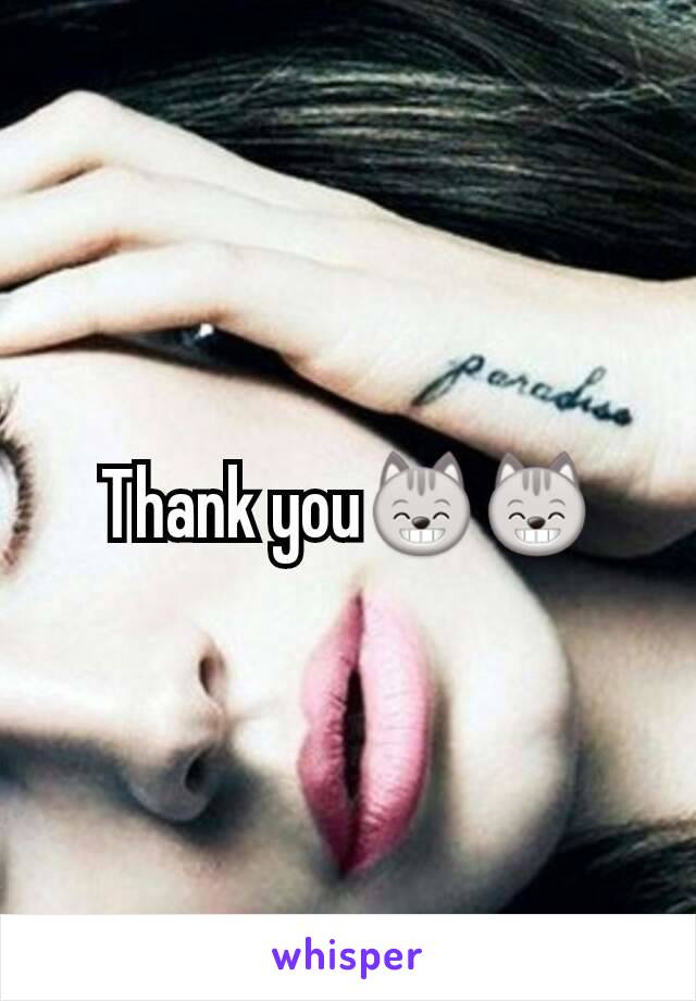 Thank you😸😸