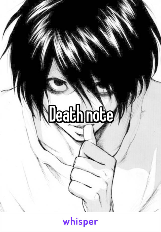 Death note