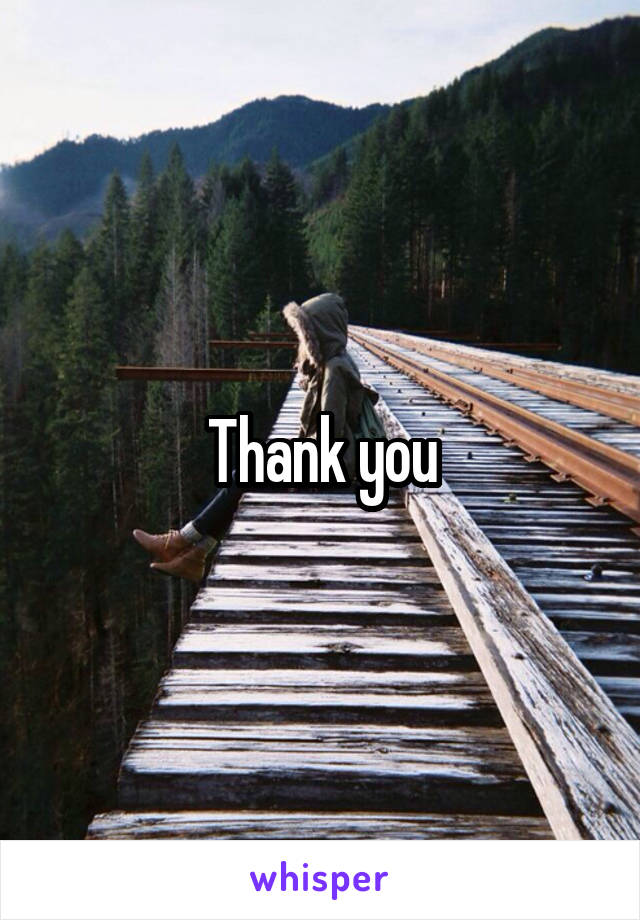 Thank you