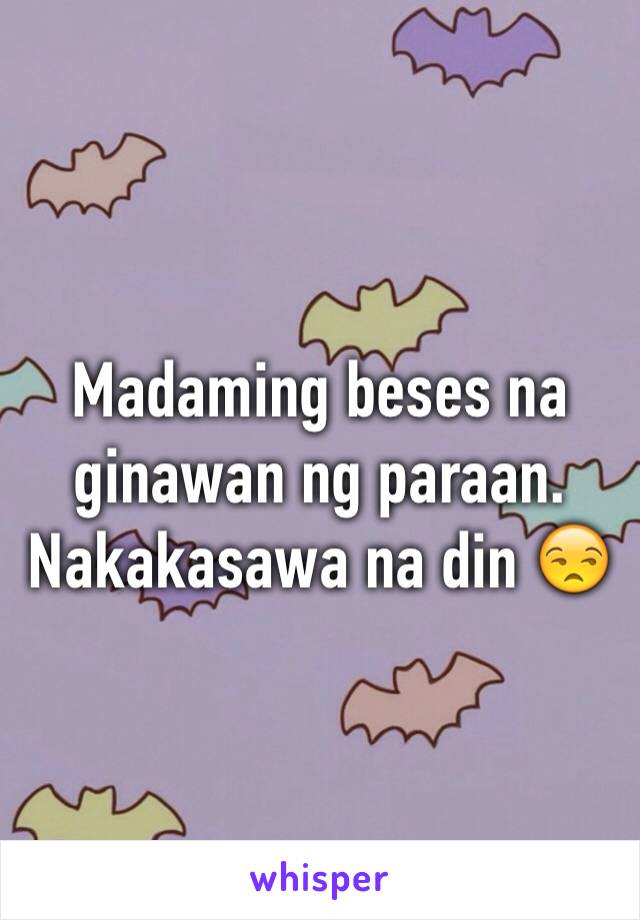 Madaming beses na ginawan ng paraan. Nakakasawa na din 😒