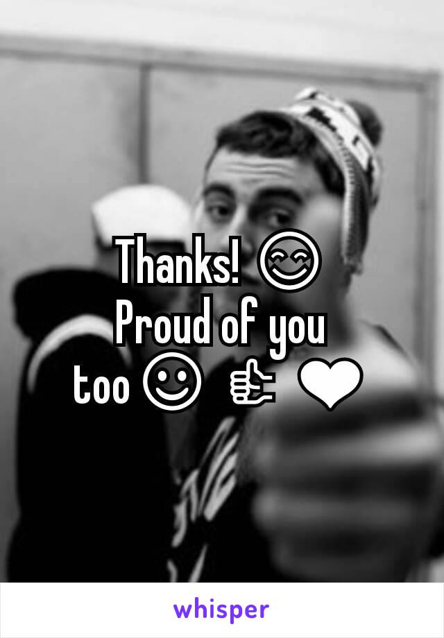 Thanks! 😊
Proud of you too☺👍❤