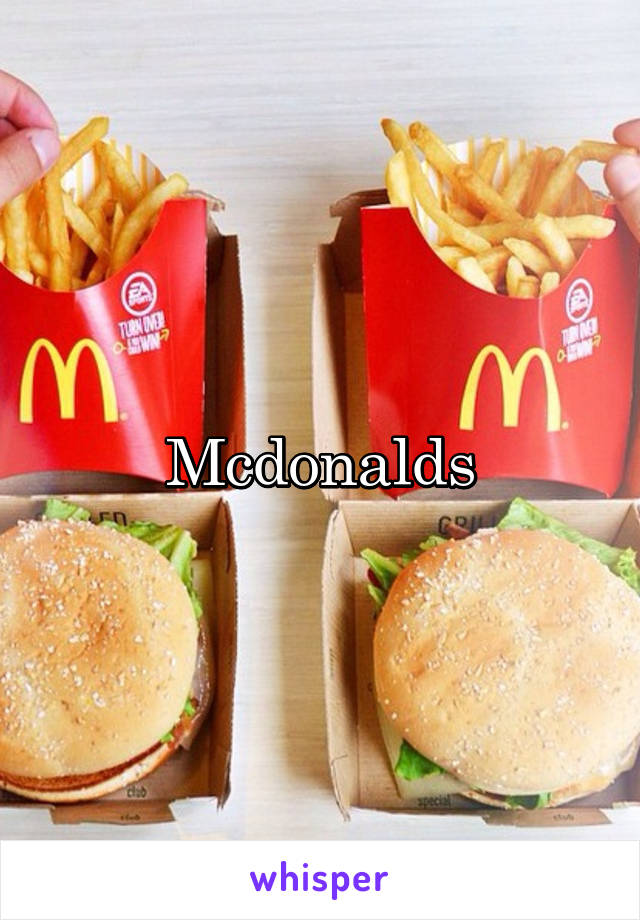 Mcdonalds