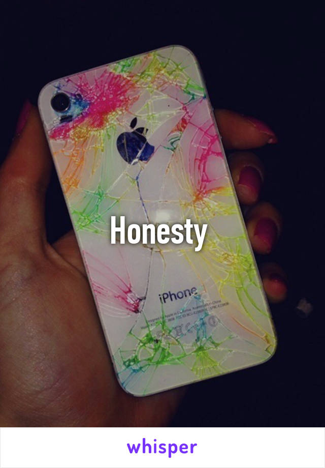 Honesty 