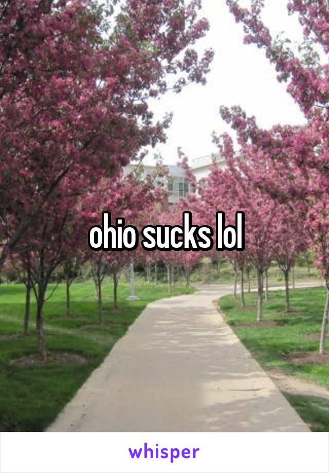 ohio sucks lol