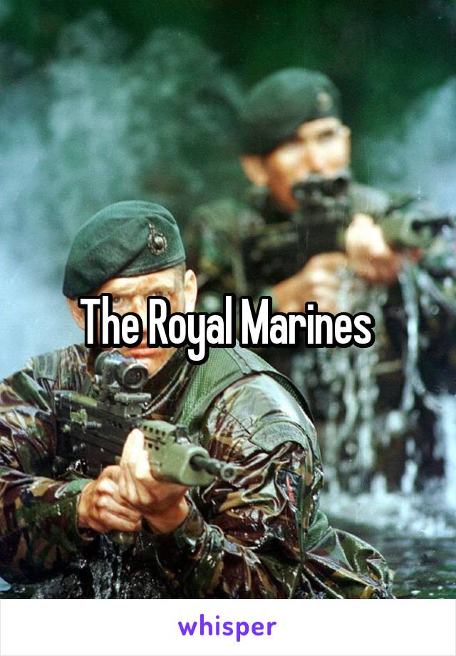 The Royal Marines 