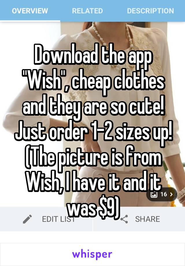 Download the app "Wish", cheap clothes and they are so cute! Just order 1-2 sizes up! (The picture is from Wish, I have it and it was $9)