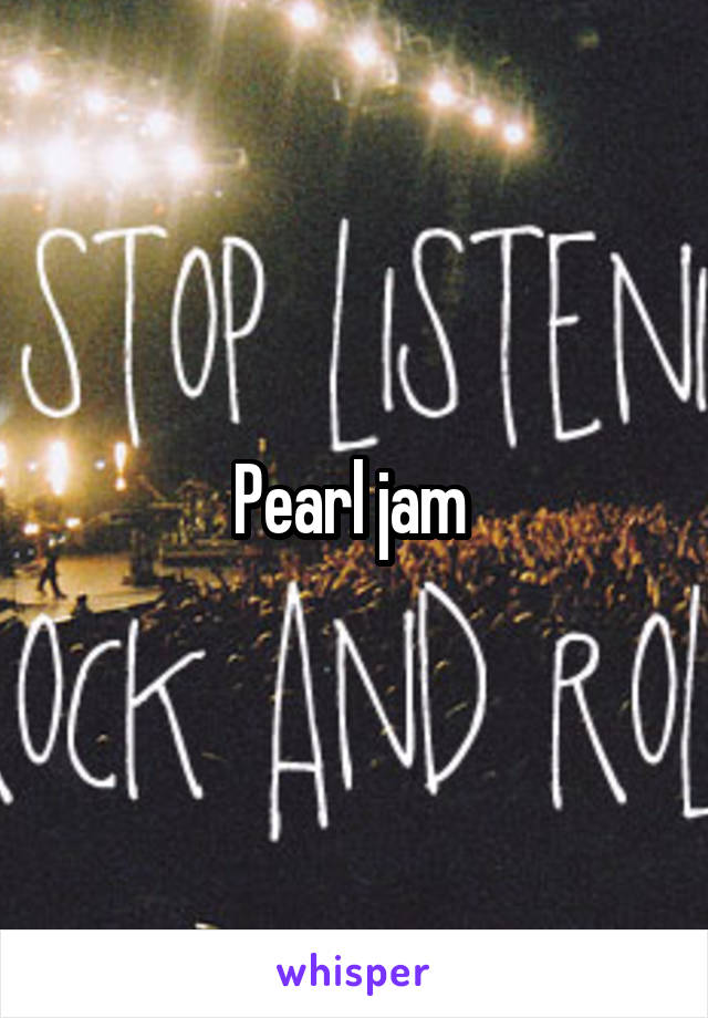 Pearl jam 