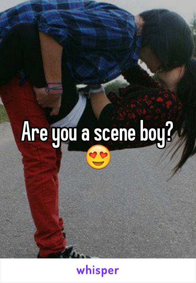 Are you a scene boy? 😍