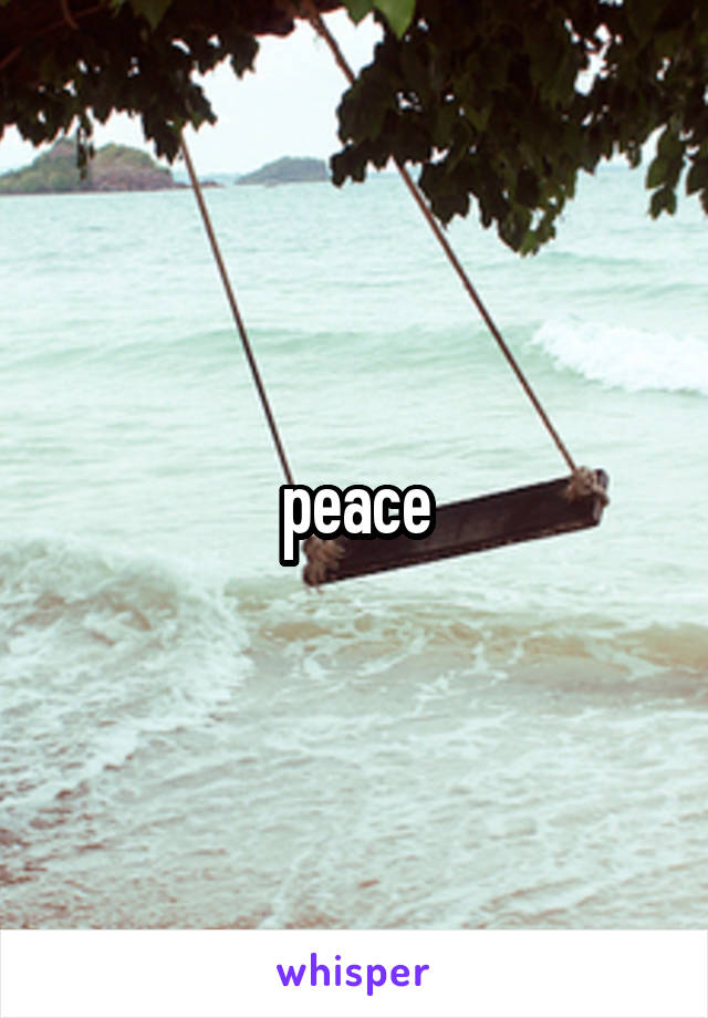 peace