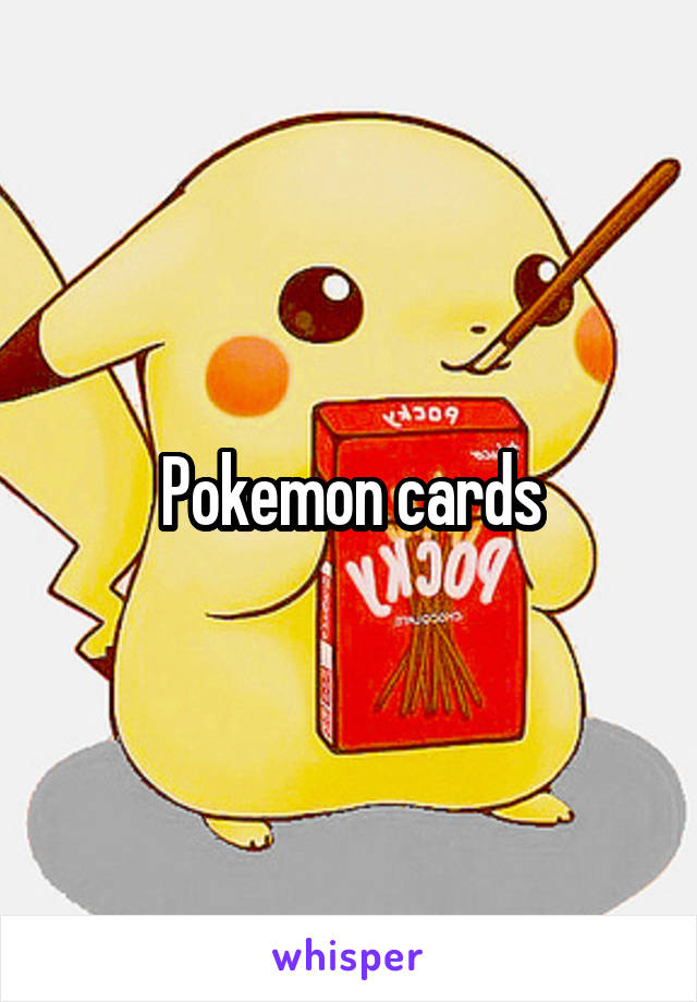 Pokemon cards