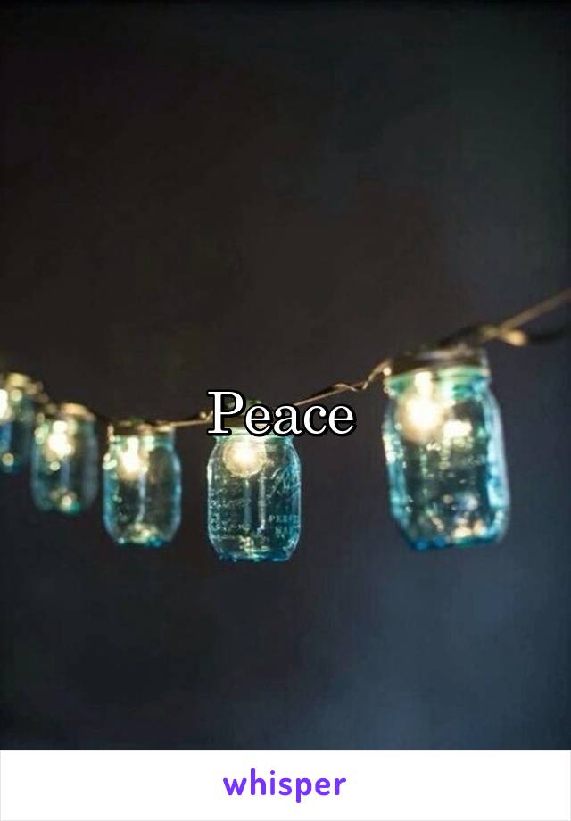 Peace 