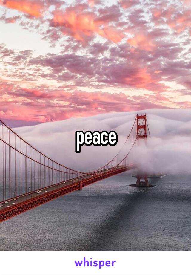 peace