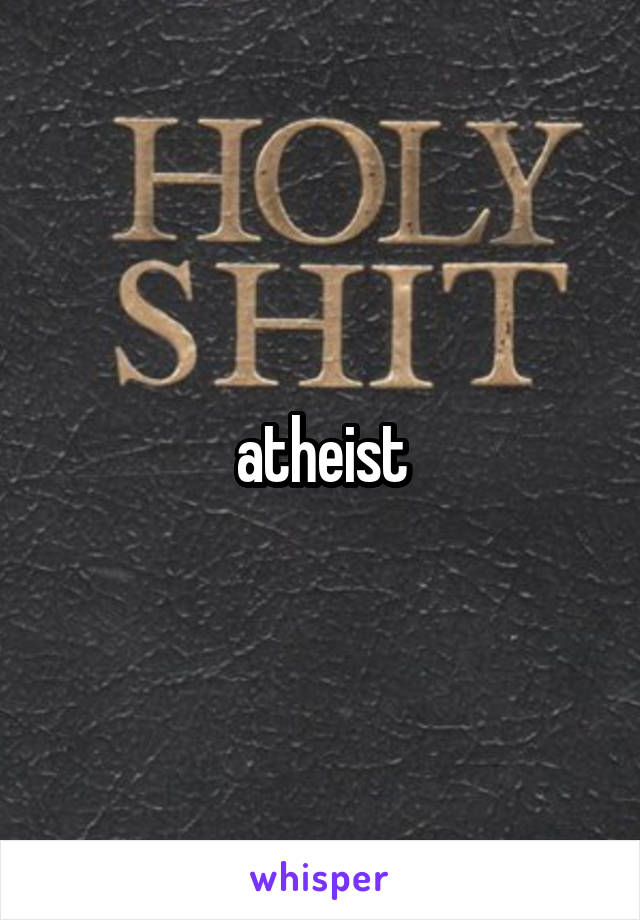 atheist