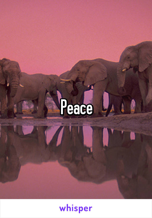 Peace