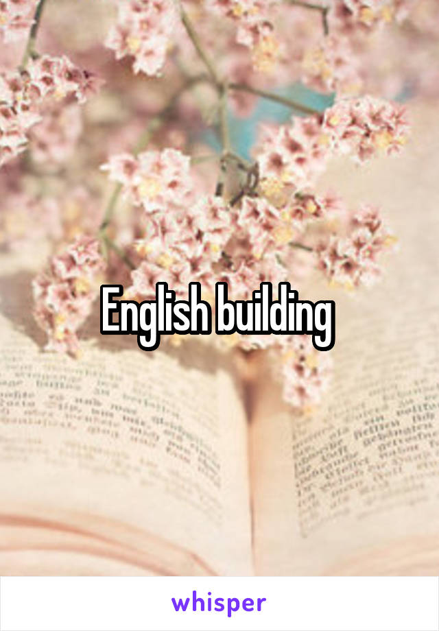 English building 