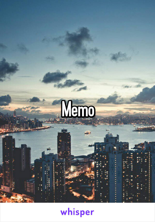 Memo